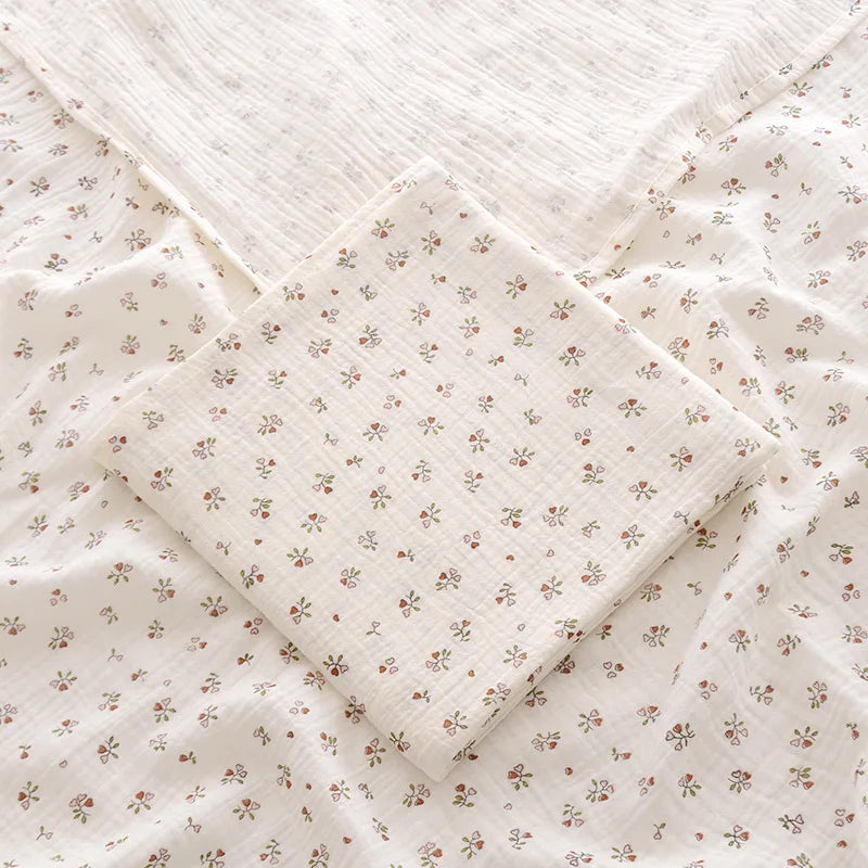 2-Layer Cotton Muslin Baby Swaddle Blanket - Kindle Kids ABC - view 11