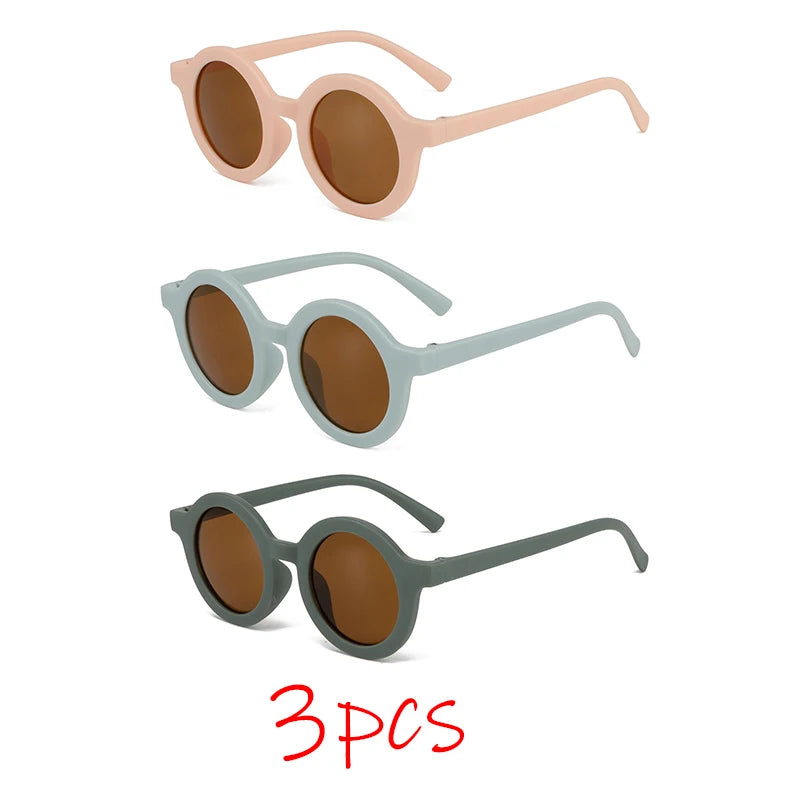 Kids Round-Frame Sunglasses - UV Sun Protection 1-7y - photo 18