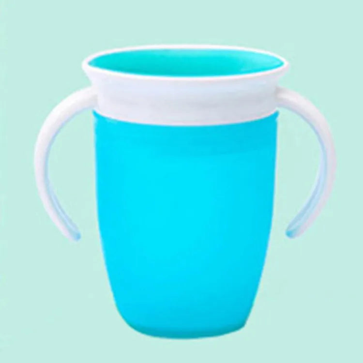 Magic transforming baby cup 240ml leak-proof learning cup