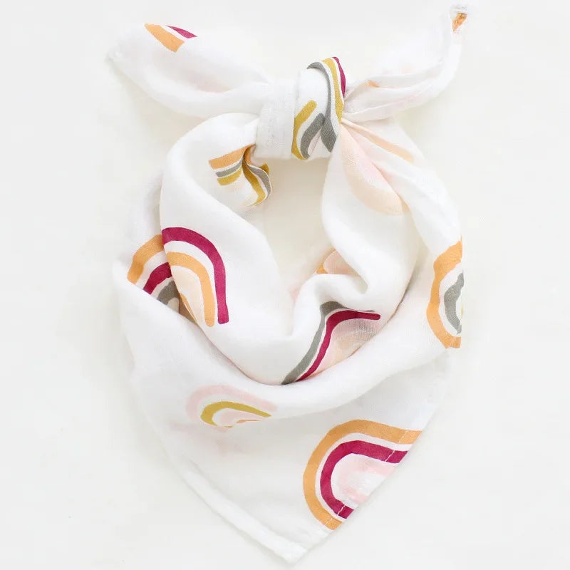 Bamboo Cotton Muslin Baby Blanket - Kindle Kids ABC - view 4