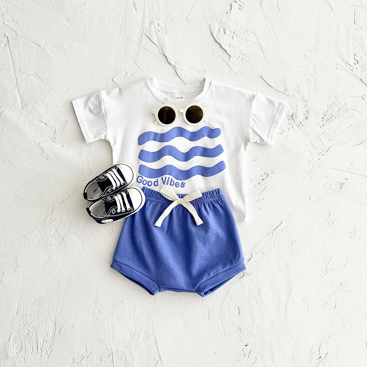 Baby Cotton Sunflower Tee & Shorts Set 6M-3Y - photo 9