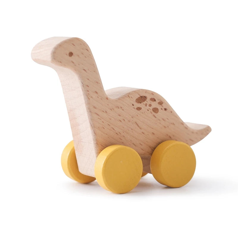 Wooden Beech Push Toy — Dinosaurs & Vehicles | 1-4Y - photo 10