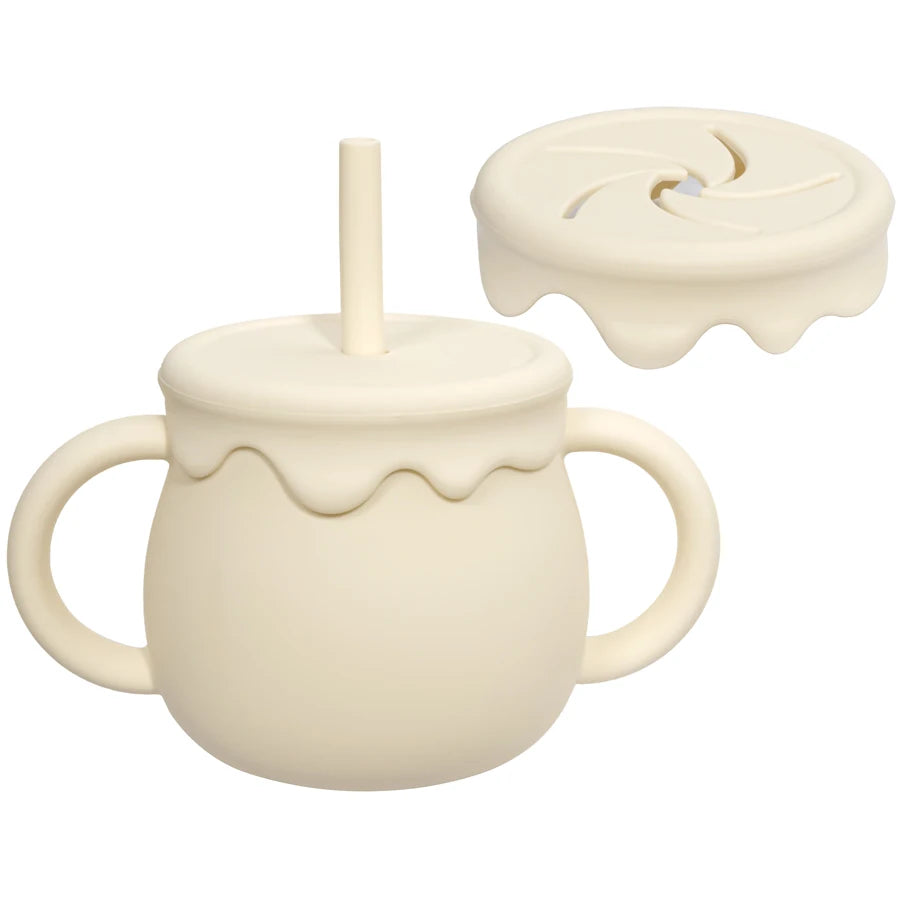 baby sippy and snack feeding cups set - photo 11