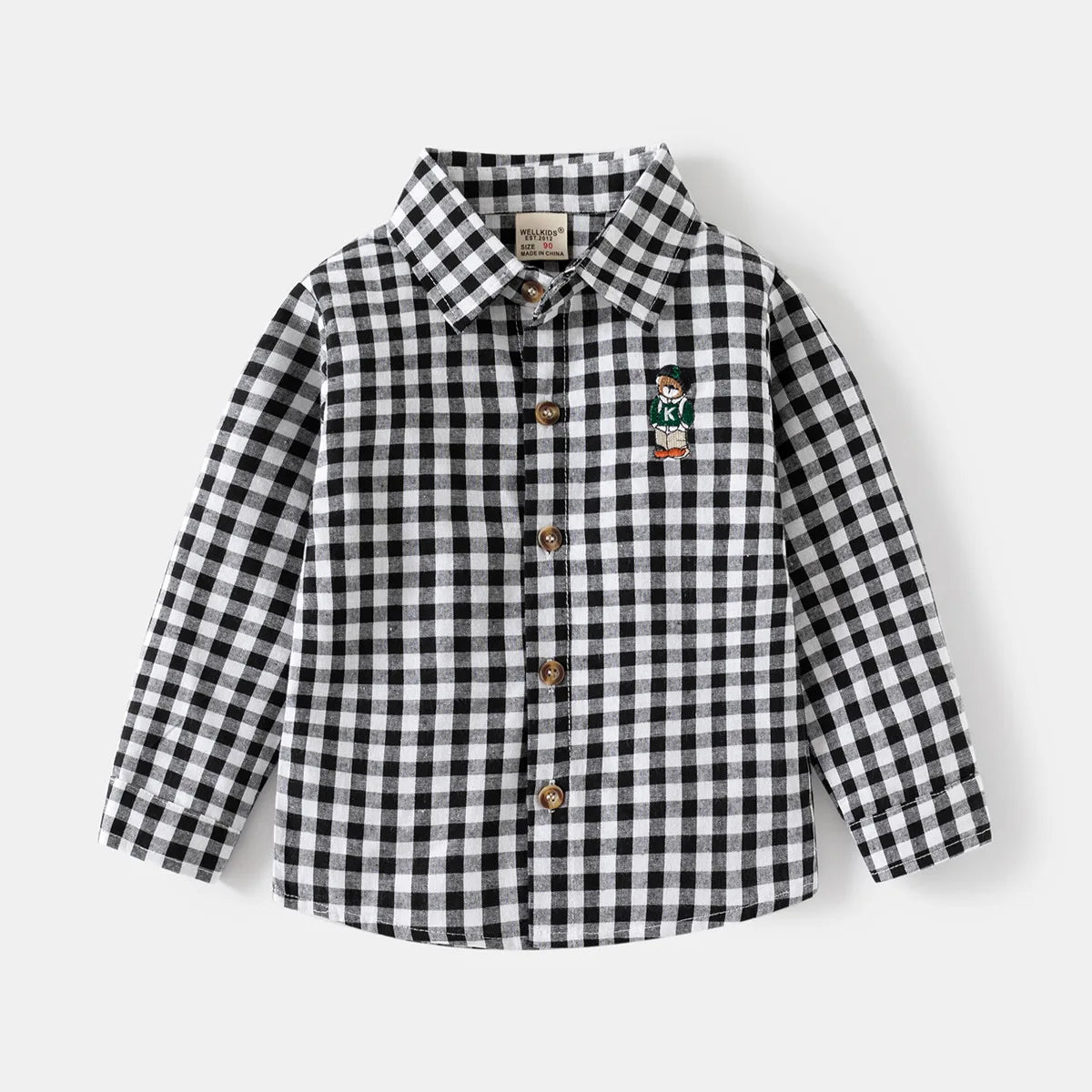 Boys Plaid Cotton Shirt 2-7Y - photo 15
