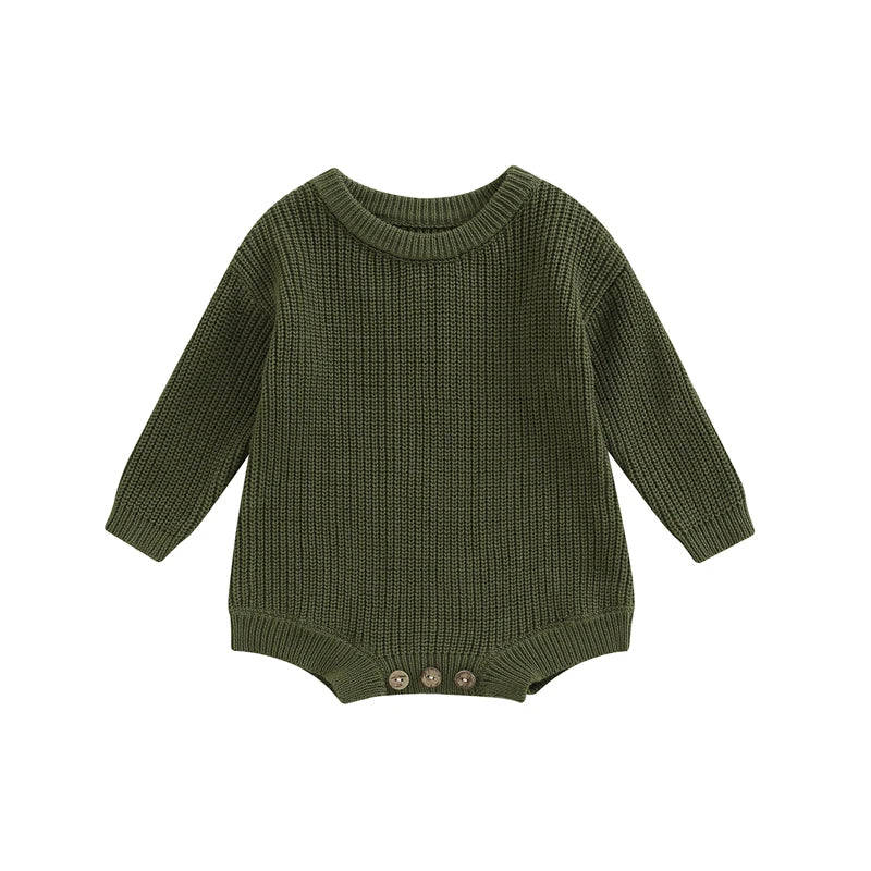 Knit Cotton Baby Romper - Kindle Kids ABC - view 12