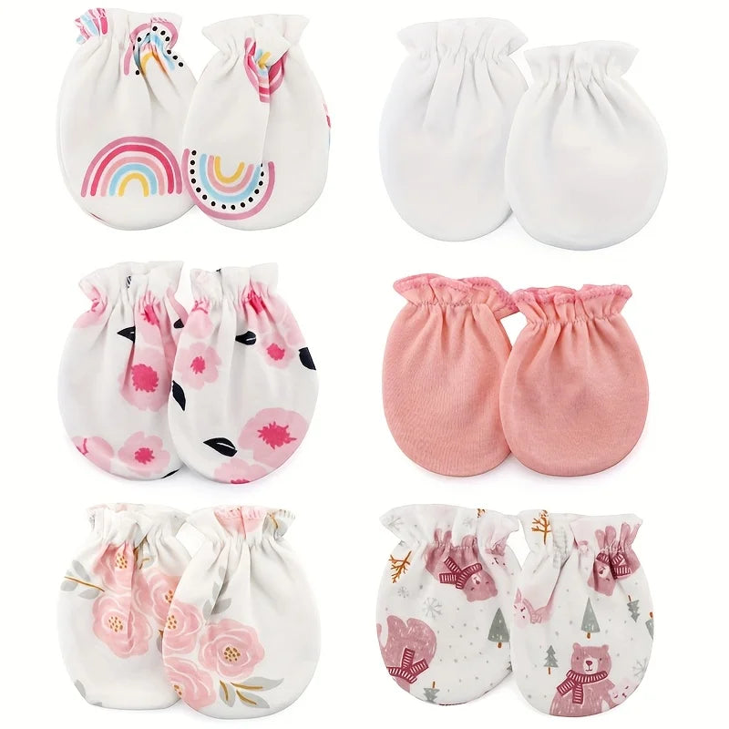newborn-cotton-mittens-face-protection-kindlekidsabc
