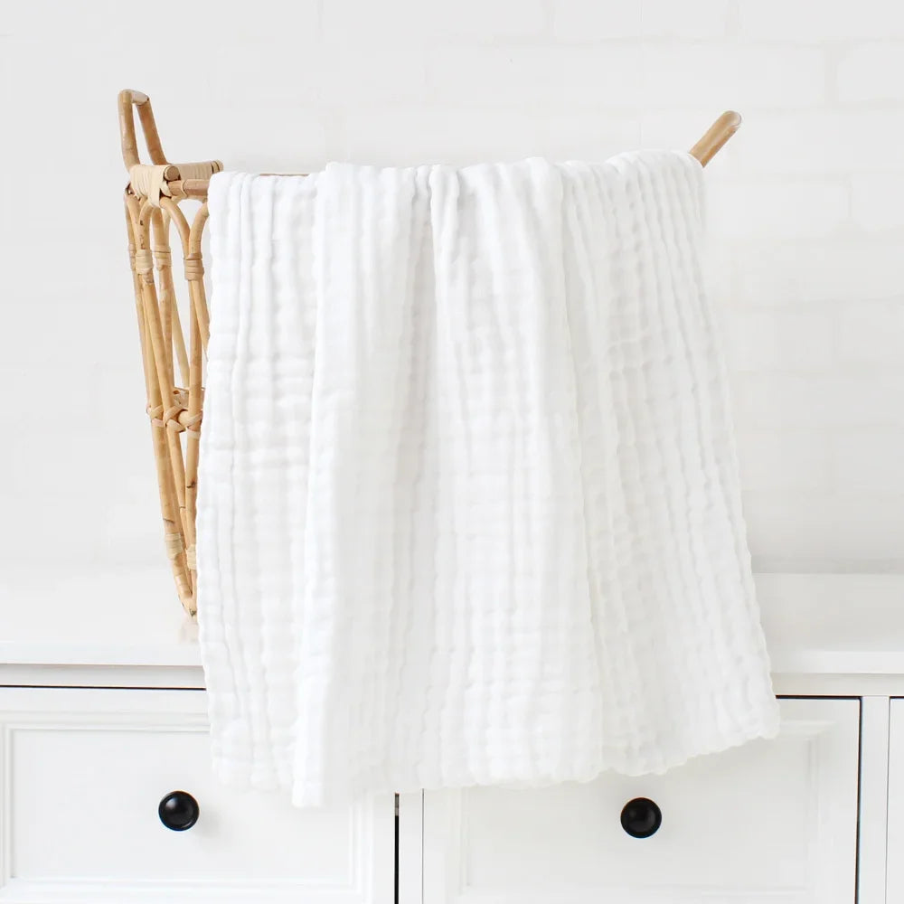 6-Layer Bamboo Cotton Baby Receiving Blanket - Kindle Kids ABC - view 10