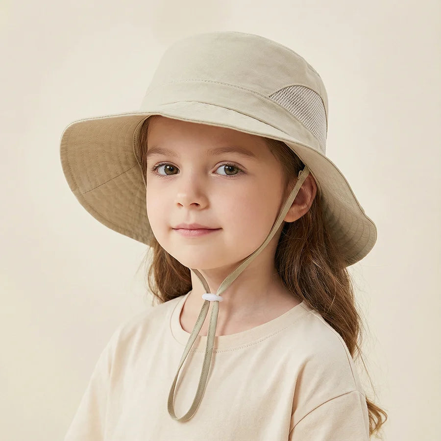 Kids Cotton Bucket Hat – UV Protection Sun Hat | Unisex | 1–10 Years - photo 13
