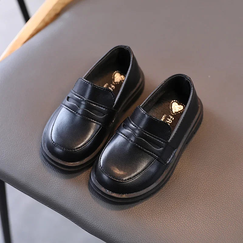 Boys Leather Loafers — Slip-On Dress Shoes for School & Wedding - photo 6
