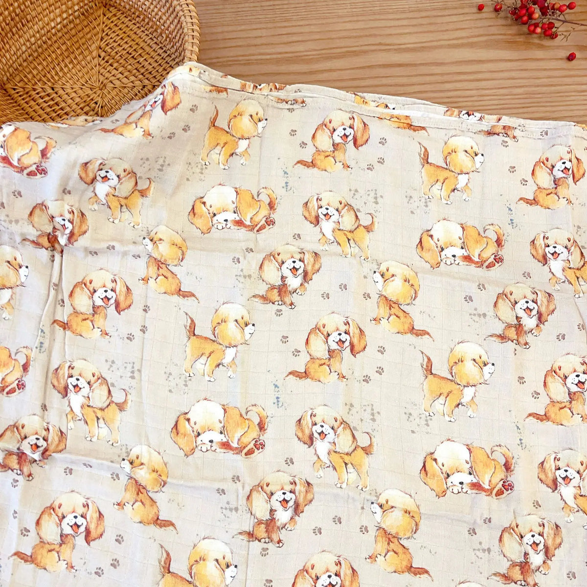Cotton Muslin Baby Blanket - Kindle Kids ABC - view 11