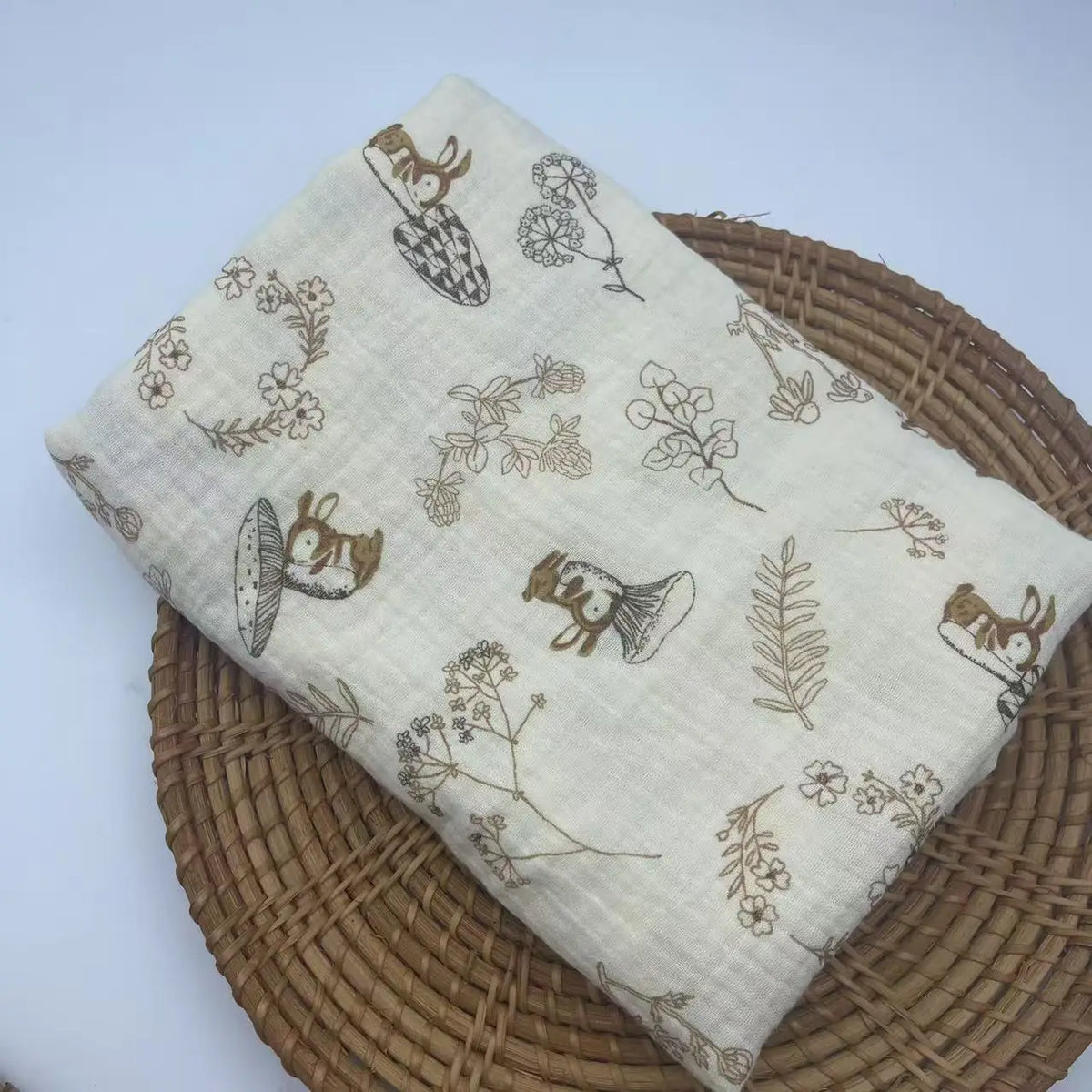 Cotton Swaddle Blanket - Kindle Kids ABC - view 12