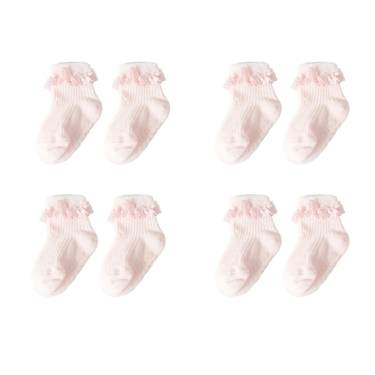 Cotton Lace Toddler Girl Socks - Kindle Kids ABC - view 21