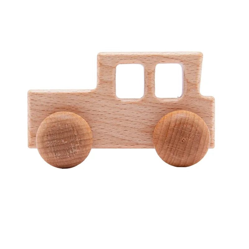 Wooden Beech Push Toy — Dinosaurs & Vehicles | 1-4Y - photo 8