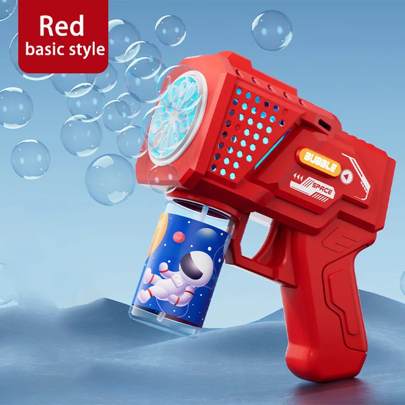 Gatling Bubble Machine - 10-Hole Electric Bubble Blower - photo 7