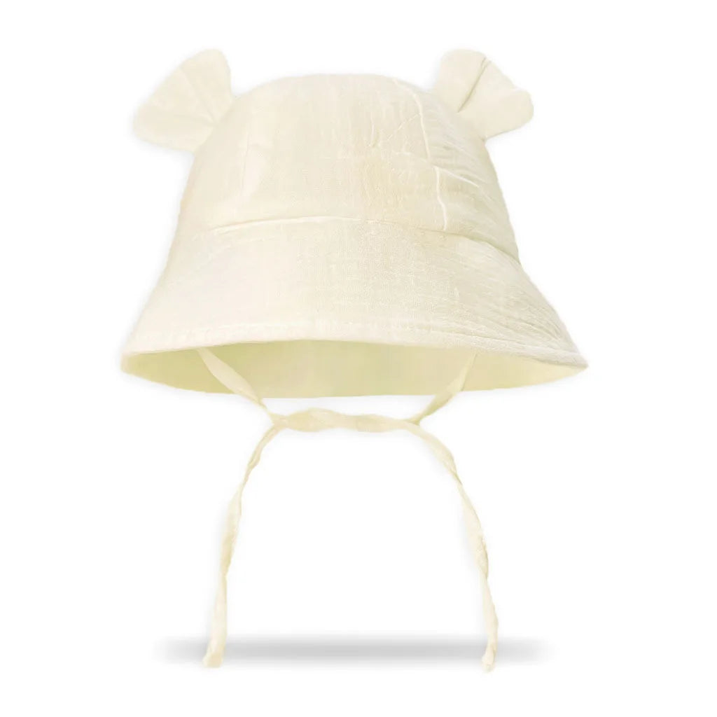 Baby Bucket Sun Hat - Rabbit-Ear Cotton Fisherman Hat - photo 15