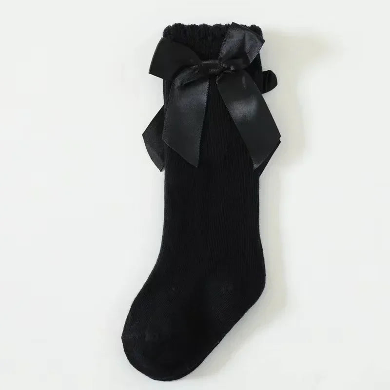 Red Bow Knee-High Baby Socks - Kindle Kids ABC - view 11