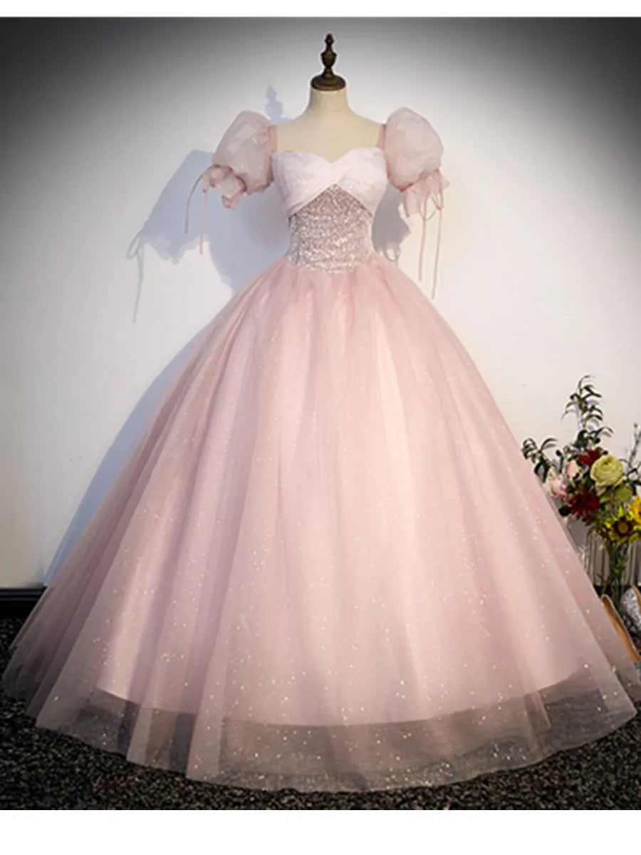 Girls' Tulle Sequin Ball Gown - Kindle Kids ABC - view 6