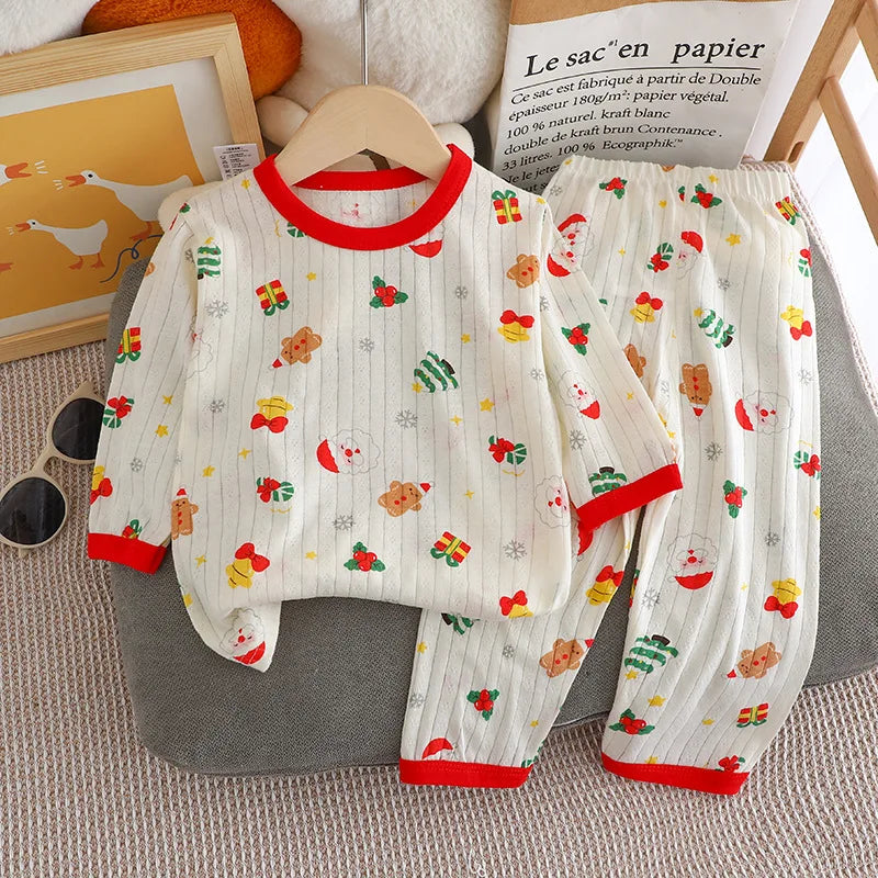 Baby and Kids Bear Print Cotton Set 3M-8Y - photo 3