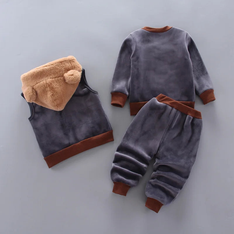 Baby Warm Cotton Bear Set 9M-4Y - photo 5