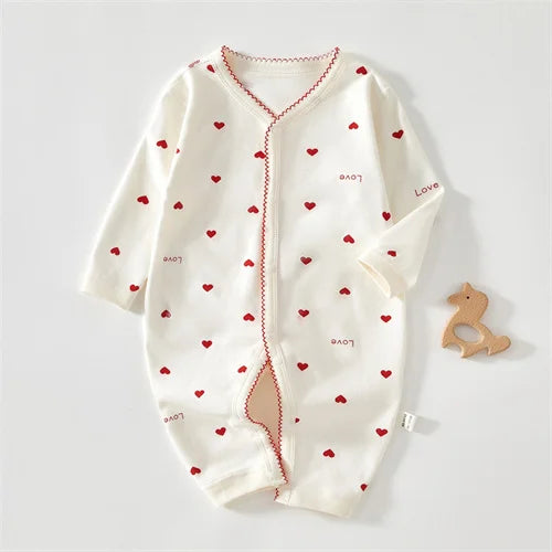 Print Cotton Baby Romper - Kindle Kids ABC - view 7