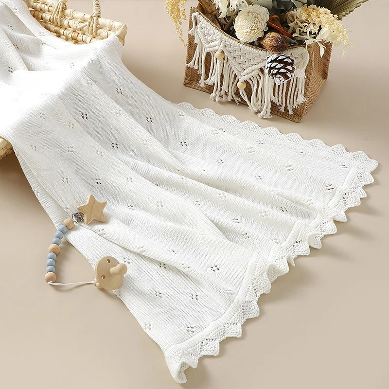 Knitted Cotton Baby Blanket - Kindle Kids ABC - view 4