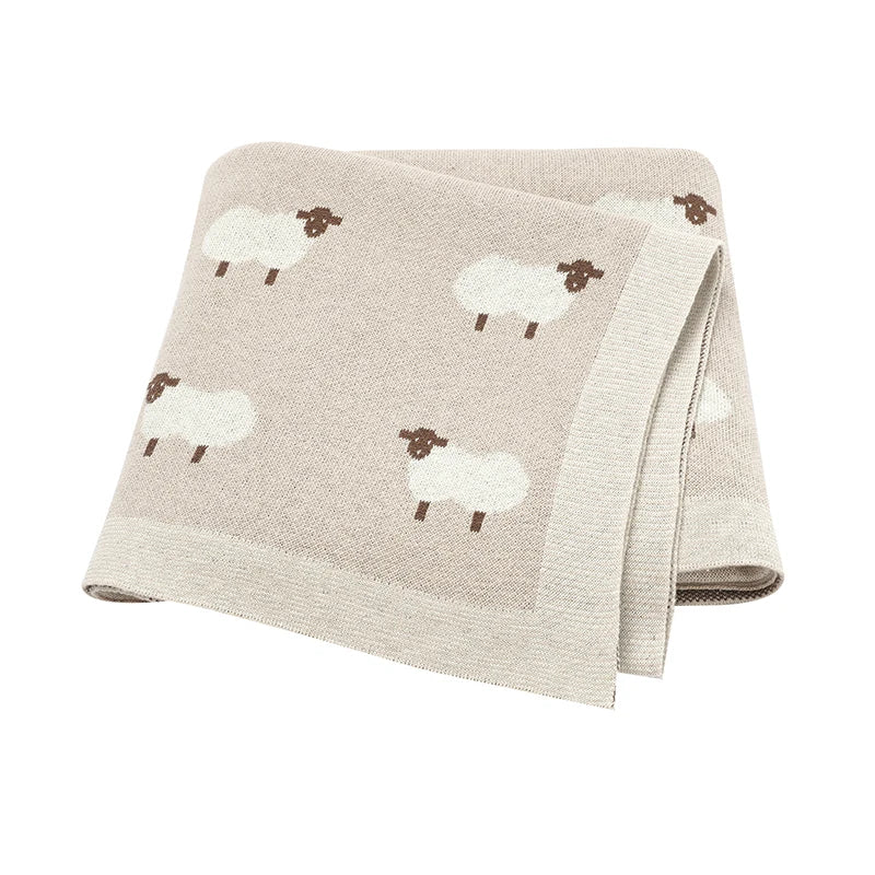 Knit Cotton Baby Blanket - Kindle Kids ABC - view 8