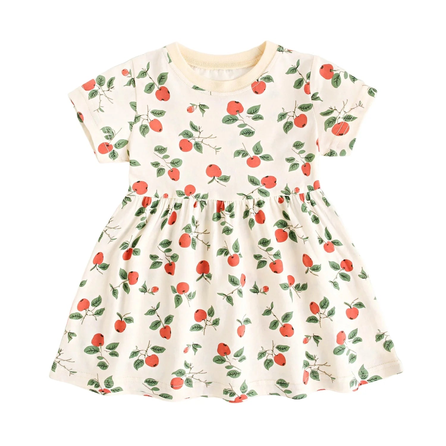 Baby Girl Floral Summer Dress – Soft Cotton Sleeveless A-Line (9M–5Y)