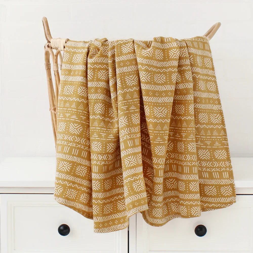 Bamboo Cotton Muslin Baby Blanket - Kindle Kids ABC - view 13
