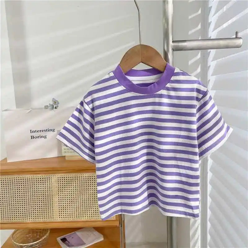 100% Cotton Striped Baby T-Shirt - Kindle Kids ABC - view 9