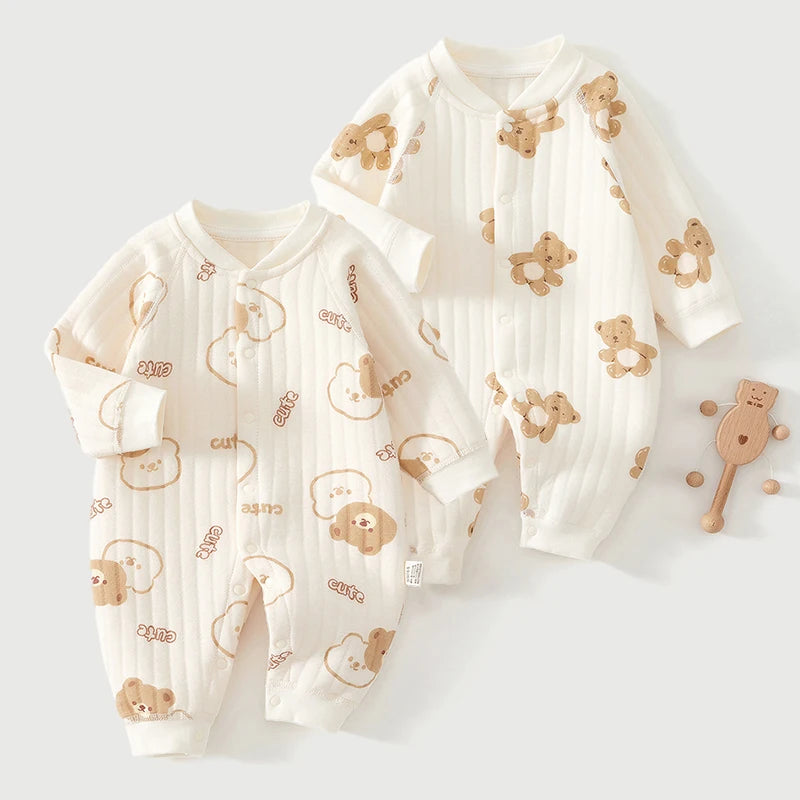 Cute Bear Cotton Romper - Kindle Kids ABC - view 6