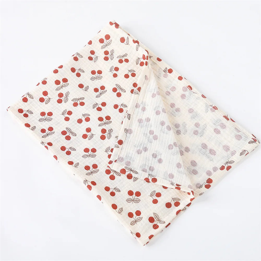 Cotton Muslin Swaddle Blanket - Kindle Kids ABC - view 12