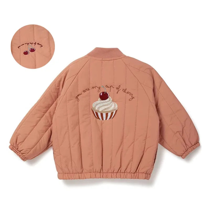 Kids Down-Cotton Padded Jacket — Warm Winter Coat | 6M–7Y
