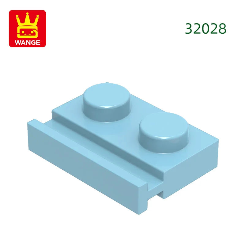 224-piece building block plate set MOC slide bricks for kids creative builds