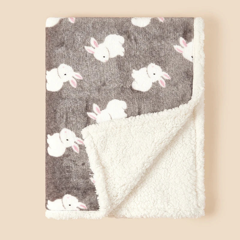 Winter Fleece Baby Blanket - Kindle Kids ABC - view 5