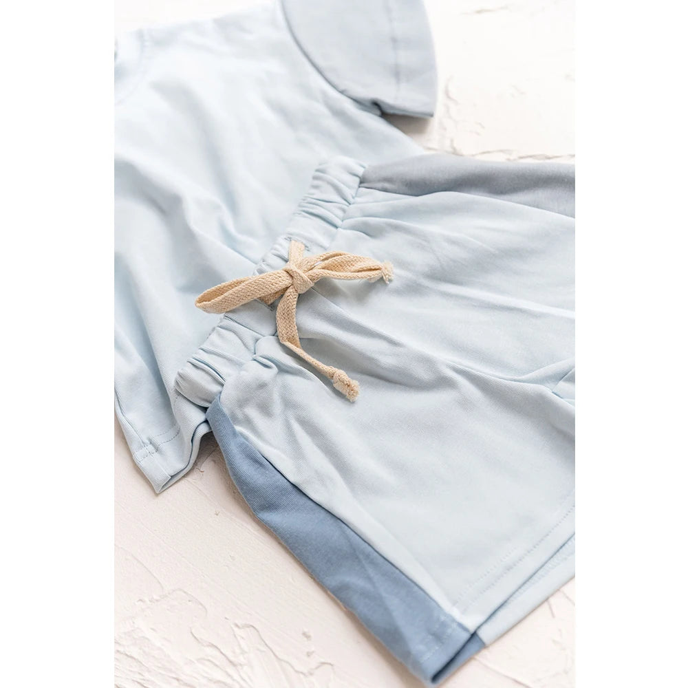 Baby & Toddler Cotton Tee & Shorts Set 0-4Y - photo 5
