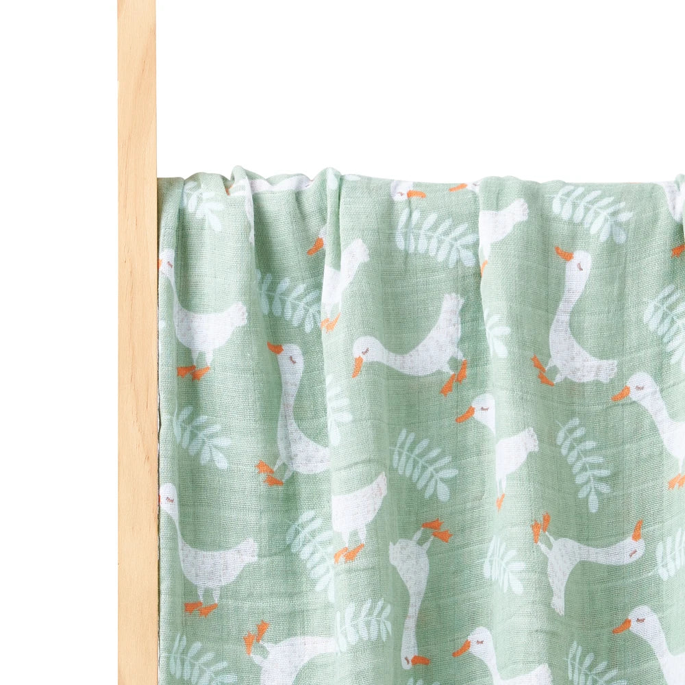 Soft Cotton Muslin Baby Swaddle Blanket - Kindle Kids ABC - view 12