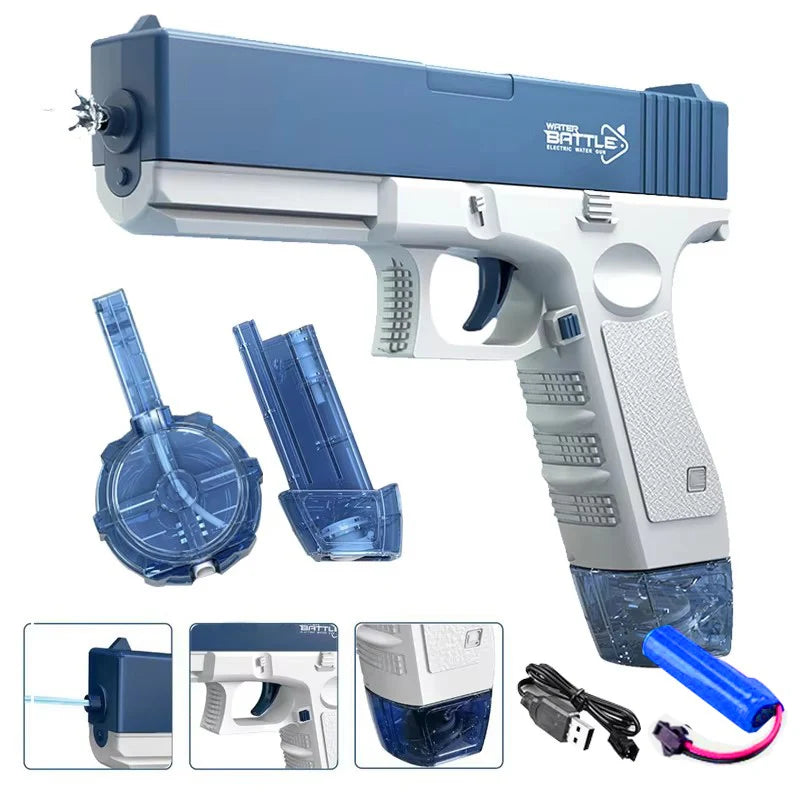 Kids Electric Water Gun - Automatic Rapid-Fire Water Blaster - photo 9