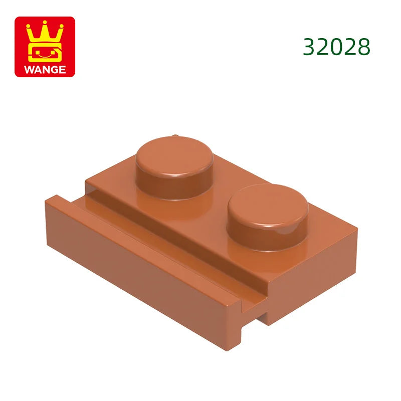 224-piece building block plate set MOC slide bricks for kids creative builds