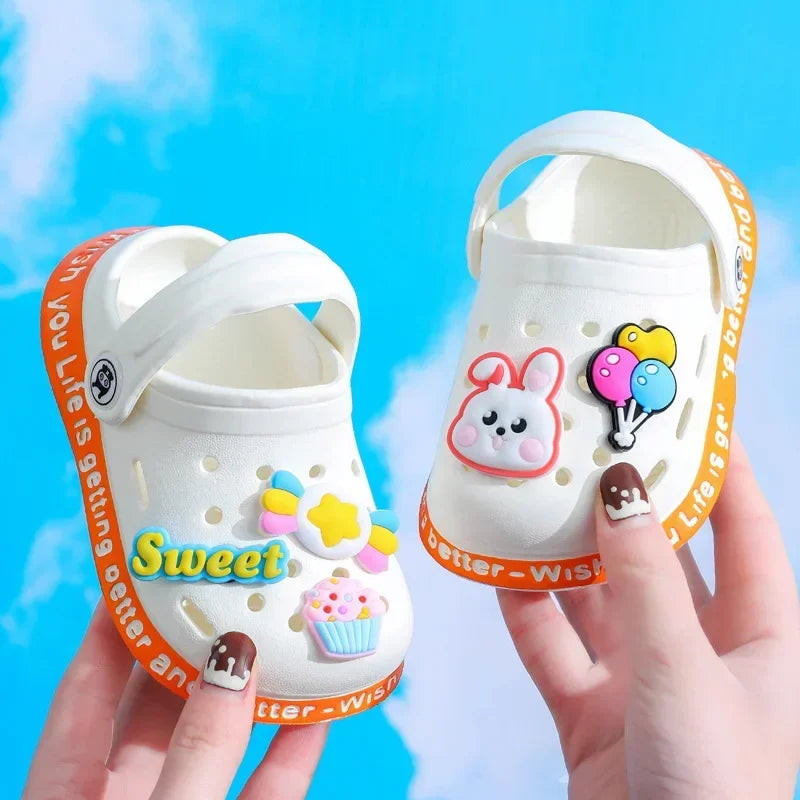 Kids Summer Beach Clogs - Soft Anti-Slip Cartoon Sandals - photo 4