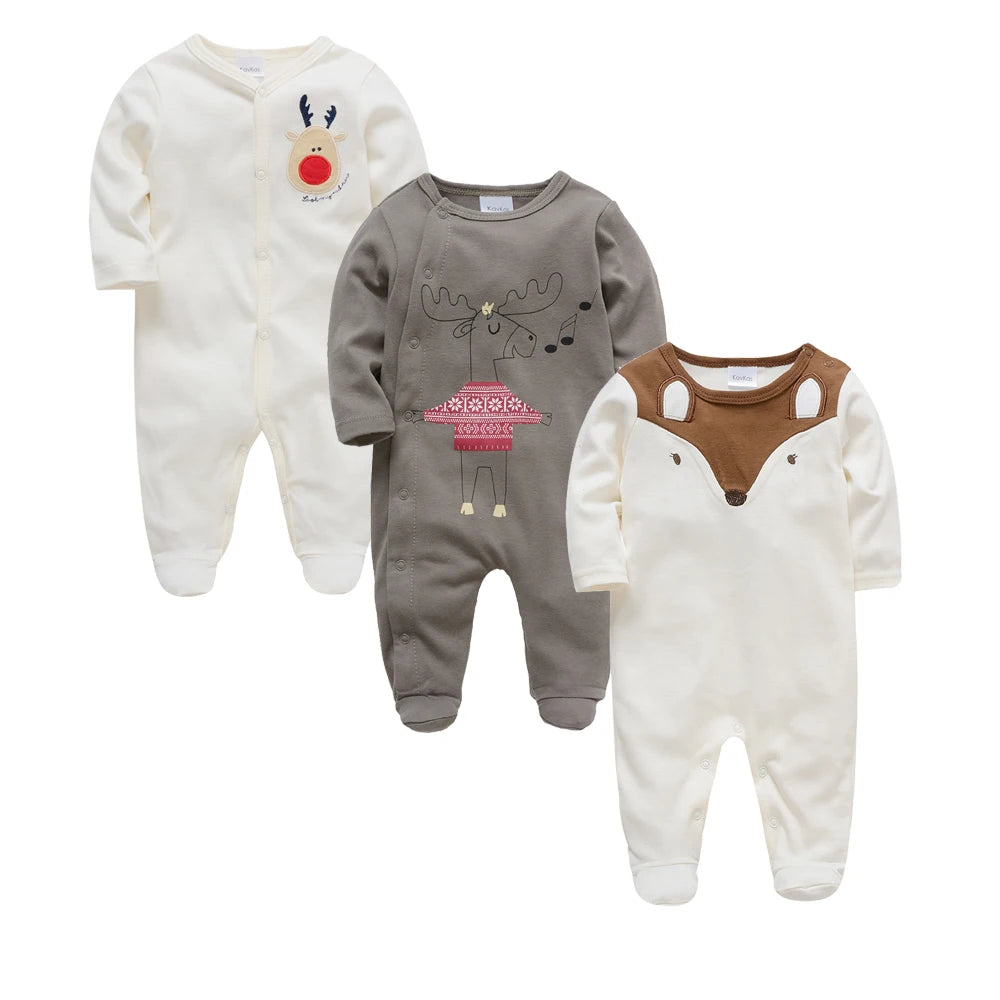 Cotton Baby Romper 3-Pack - Kindle Kids ABC - view 8