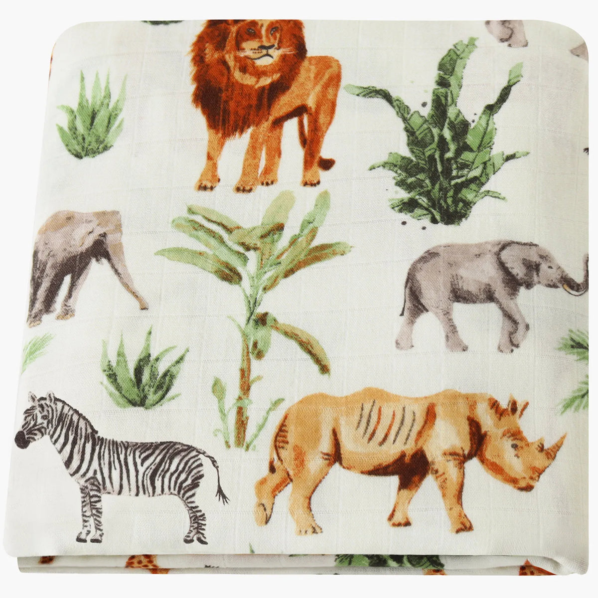 Bamboo Cotton Muslin Baby Swaddle Blanket - Kindle Kids ABC - view 8