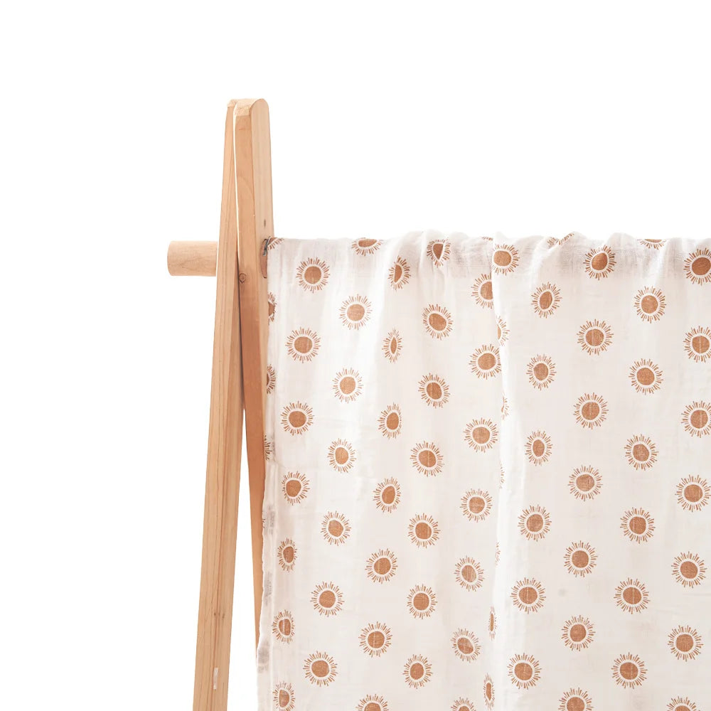 Bamboo Cotton Muslin Baby Swaddle Blanket - Kindle Kids ABC - view 8