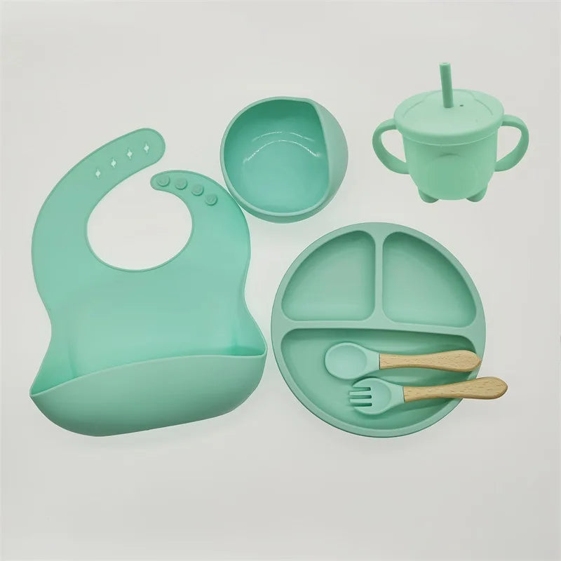 silicone-baby-dish-set-cup-straw-kindlekidsabc