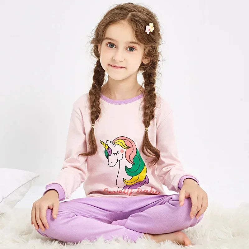 Kids Cotton Long-Sleeve Pajama Set 2-14Y - photo 10
