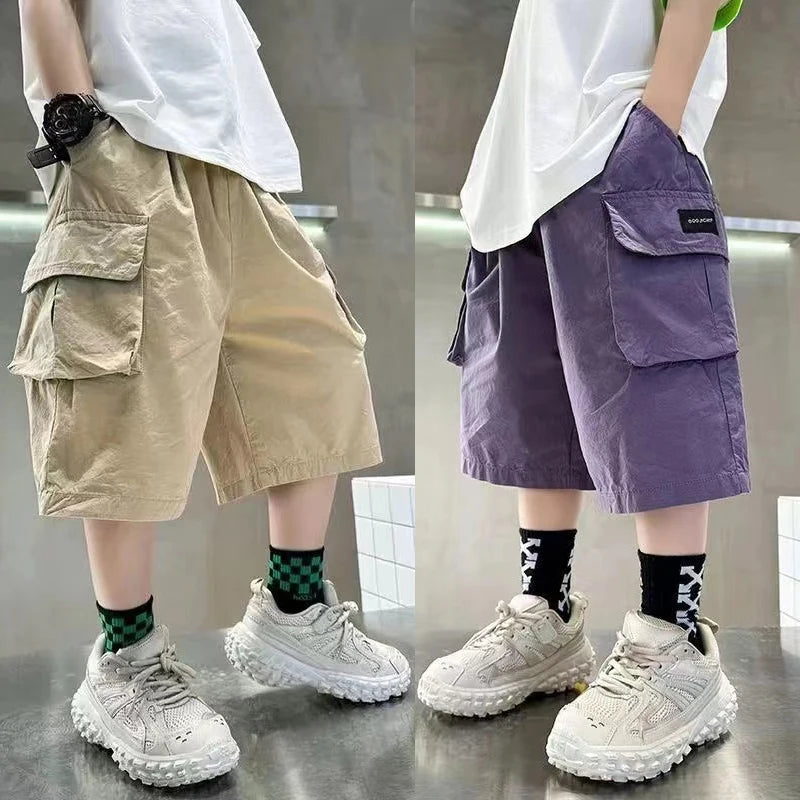 Boys Cargo Shorts & Pants 3-14Y - photo 2