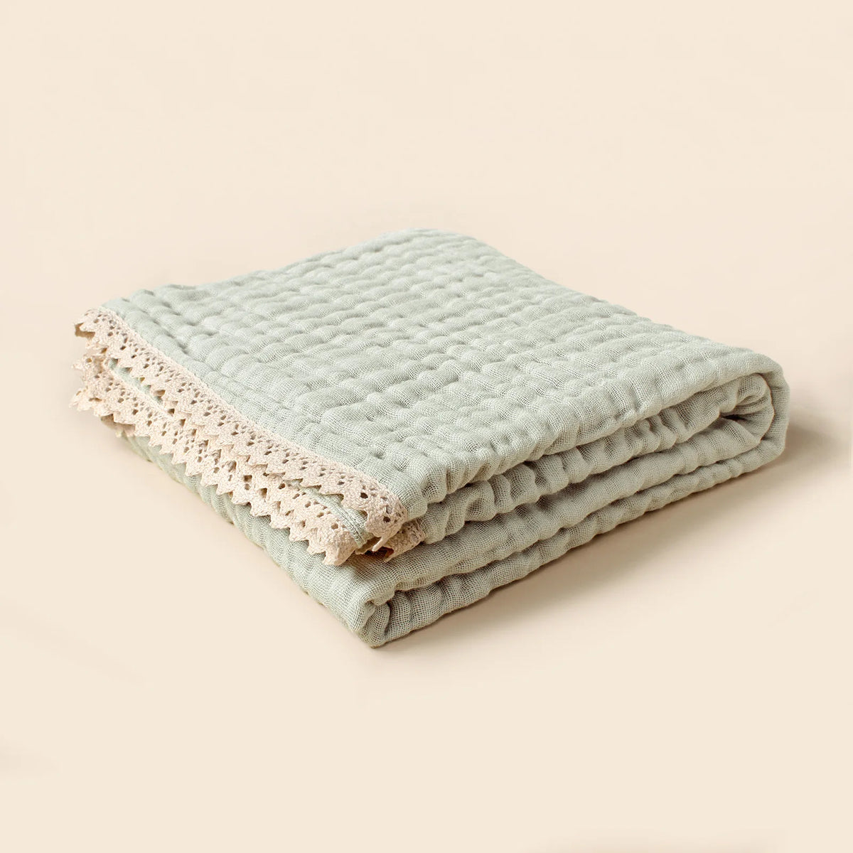6-Layer Bamboo Cotton Baby Receiving Blanket - Kindle Kids ABC - view 6
