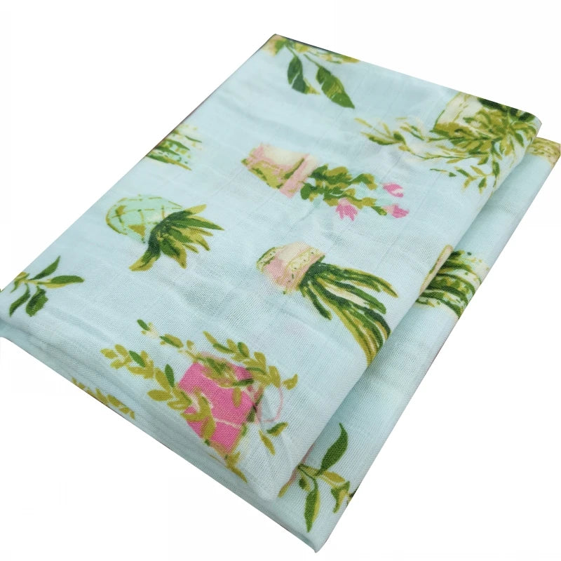 Cotton Muslin Baby Towel & Swaddle Scarf - Kindle Kids ABC - view 5