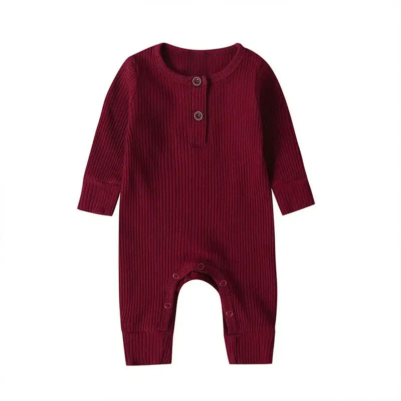 Ribbed Cotton Baby Romper - Kindle Kids ABC - view 9