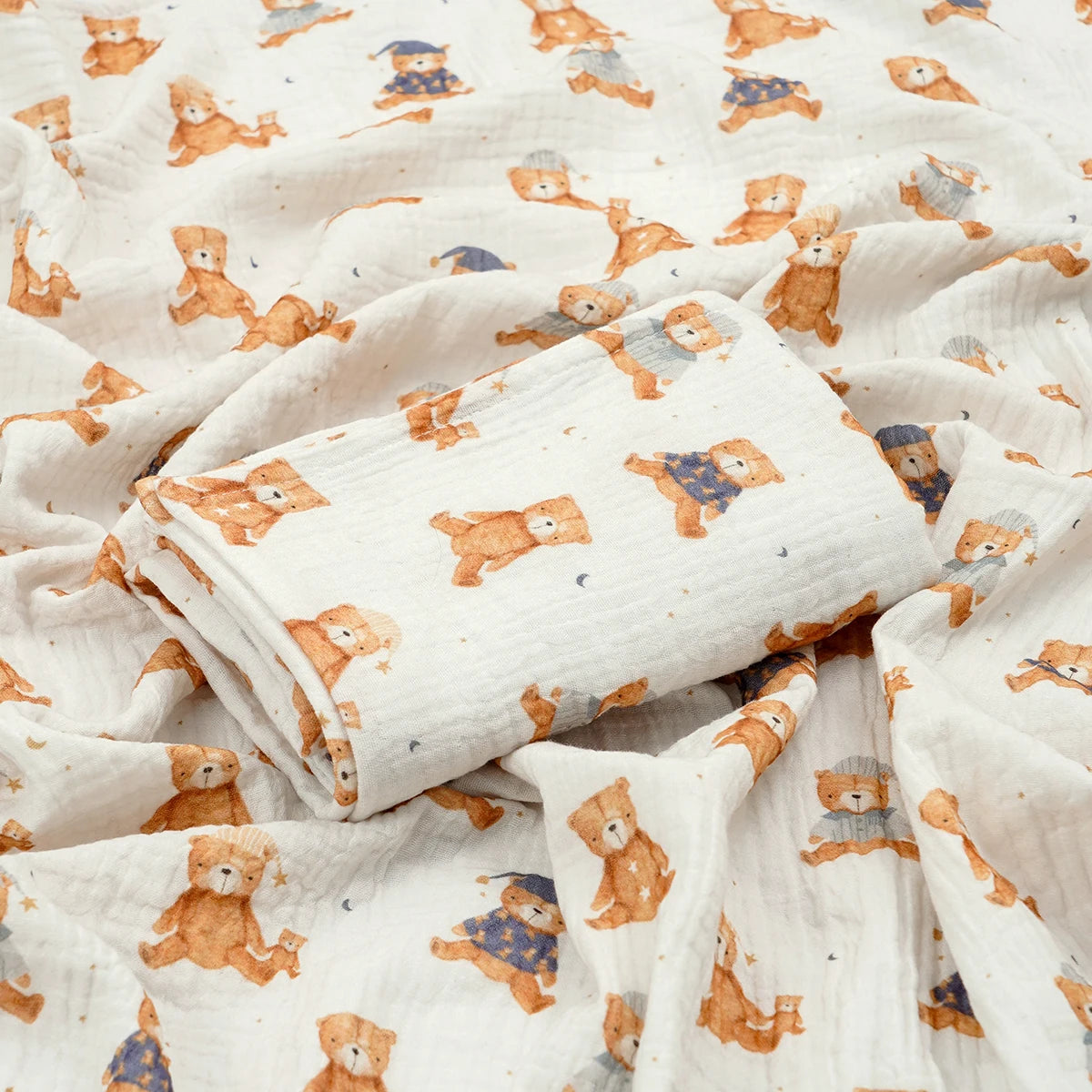 Cotton Muslin Baby Blanket - Kindle Kids ABC - view 7