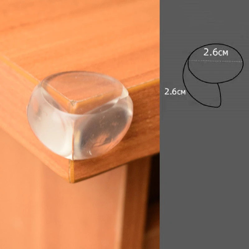 Baby Safety Corner Guards – Soft Silicone Table Edge Protectors (4 or 10 Pack)